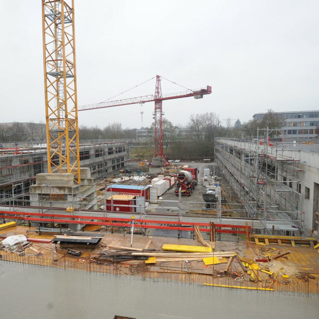 Bildungscampus Unna: Baustellenfoto