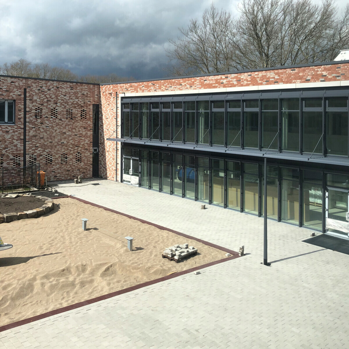 Bildungscampus Unna: Innenhof